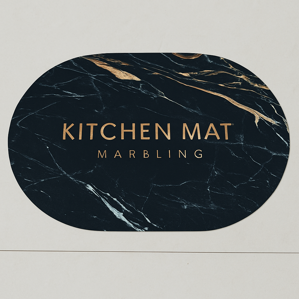 Set of 10 Marble Design Multipurpose Mats – Kitchen, Dining, Floor & Home Deco