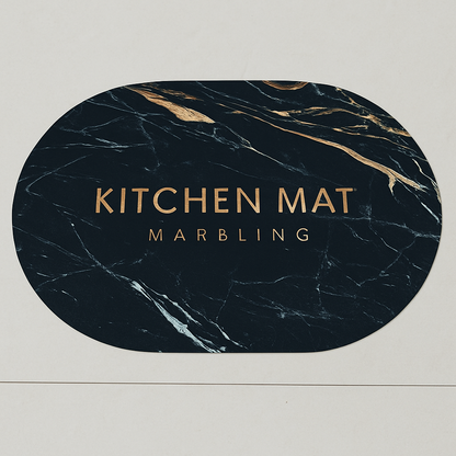 Set of 10 Marble Design Multipurpose Mats – Kitchen, Dining, Floor & Home Deco