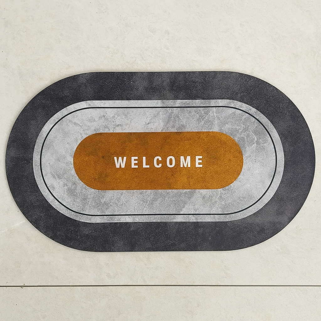 Set of 10 Marble Design Multipurpose Mats – Kitchen, Dining, Floor & Home Deco