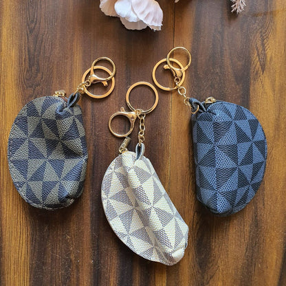 Mini Purse with Keychain – Small Storage Bag for Coins & Accessories