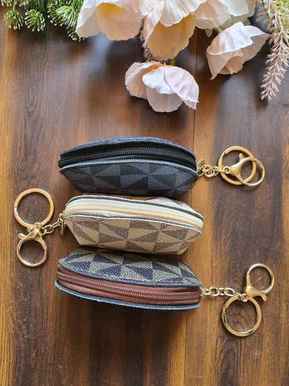 Mini Purse with Keychain – Small Storage Bag for Coins & Accessories