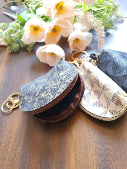 Mini Purse with Keychain – Small Storage Bag for Coins & Accessories